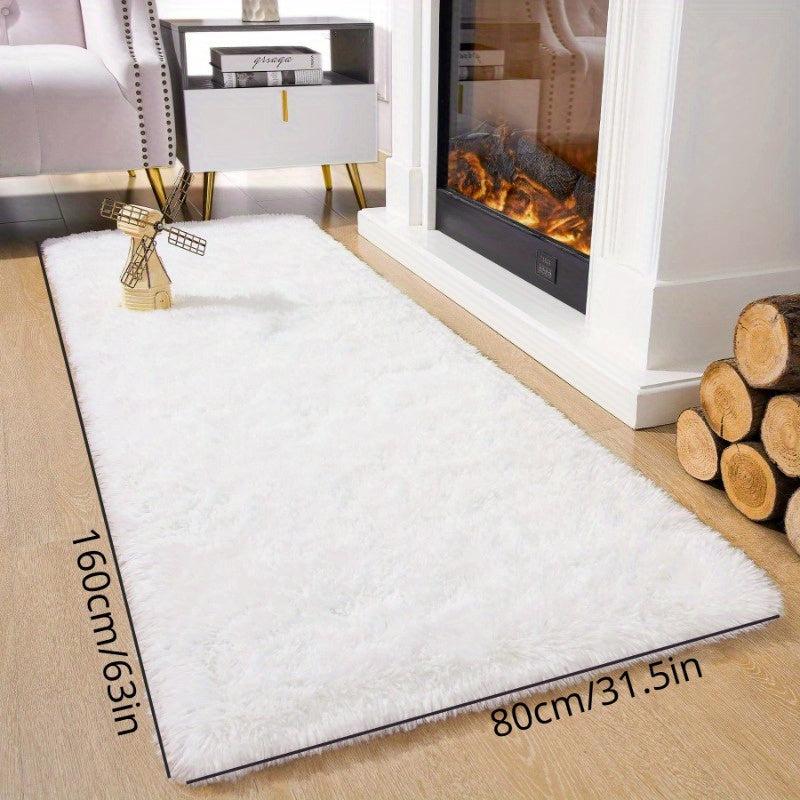 Large Plush Fuzzy Area Rug Soft Shag Carpet for Bedroom Living Room