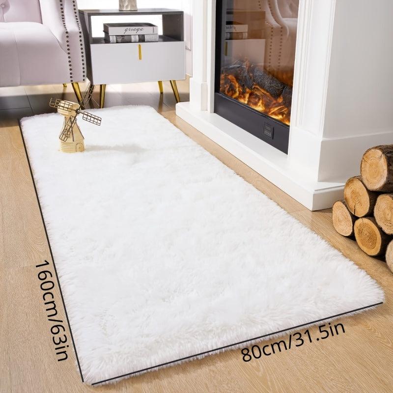 Large Plush Fuzzy Area Rug Soft Shag Carpet for Bedroom Living Room