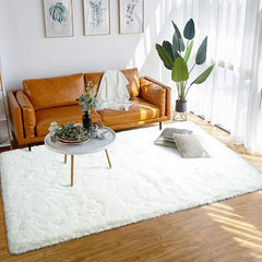 Large Plush Fuzzy Area Rug Soft Shag Carpet for Bedroom Living Room