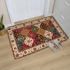 Bohemian Area Rug Brightens Home Decor