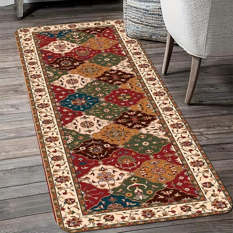 Bohemian Area Rug Brightens Home Decor