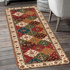 Bohemian Area Rug Brightens Home Decor