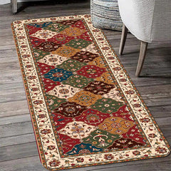Bohemian Area Rug Brightens Home Decor