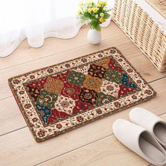 Bohemian Area Rug Brightens Home Decor