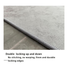 Crystal Soft Floor Mat Non Slip Machine Washable Rug for Home Decor