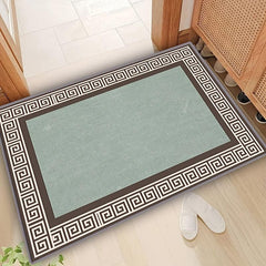 Crystal Soft Floor Mat Non Slip Machine Washable Rug for Home Decor