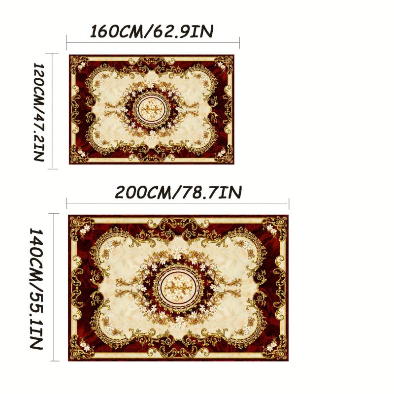 Boho Rug Bedroom Decor Living Room Area Velvet Carpet