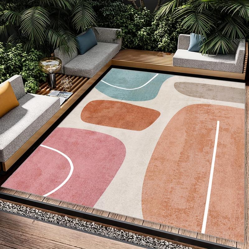Irregular Pattern Family Decoration Carpet