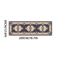 Non Slip Vintage Boho Runner Rug Moroccan Style Persian Carpet American Vintage