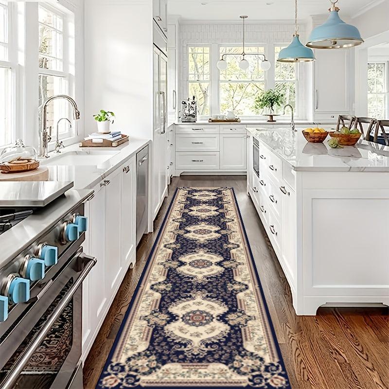 Non Slip Vintage Boho Runner Rug Moroccan Style Persian Carpet American Vintage