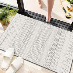 Soft Distressed Long Bedside Rug Kitchen Rug Bedroom Carpet Floor