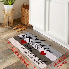 Anti Fatigue Kitchen Mat Absorbent Bath Mat Machine Washable Household