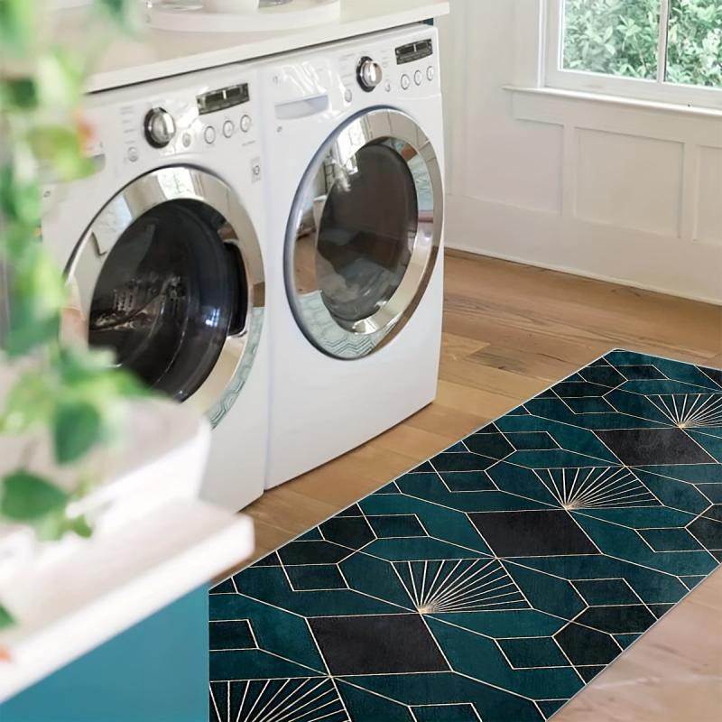 Gothic Halloween Rug Runner Non Slip Machine Washable