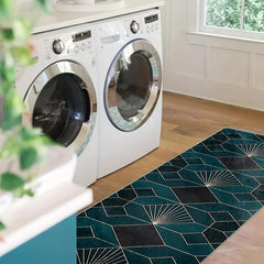 Gothic Halloween Rug Runner Non Slip Machine Washable