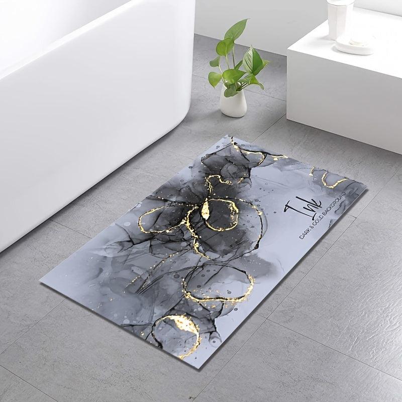 Non Slip Bathroom Rug Mat Absorbent Quick Dry Easy to Clean 19.6x31.4in
