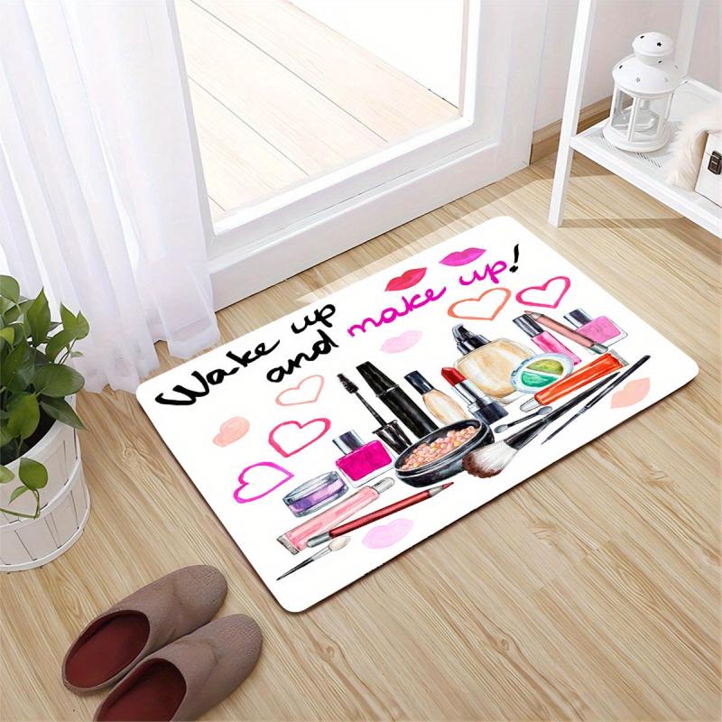 Beauty Perfume Pattern Carpet Bathroom Anti skid Mat