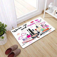 Beauty Perfume Pattern Carpet Bathroom Anti skid Mat