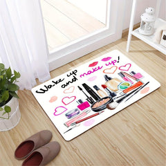 Beauty Perfume Pattern Carpet Bathroom Anti skid Mat