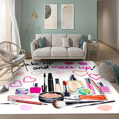 Beauty Perfume Pattern Carpet Bathroom Anti skid Mat