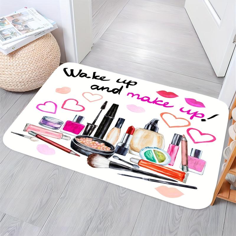 Beauty Perfume Pattern Carpet Bathroom Anti skid Mat