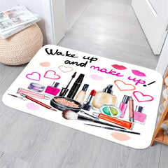 Beauty Perfume Pattern Carpet Bathroom Anti skid Mat
