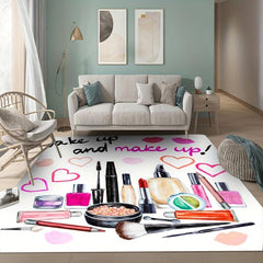 Beauty Perfume Pattern Carpet Bathroom Anti skid Mat