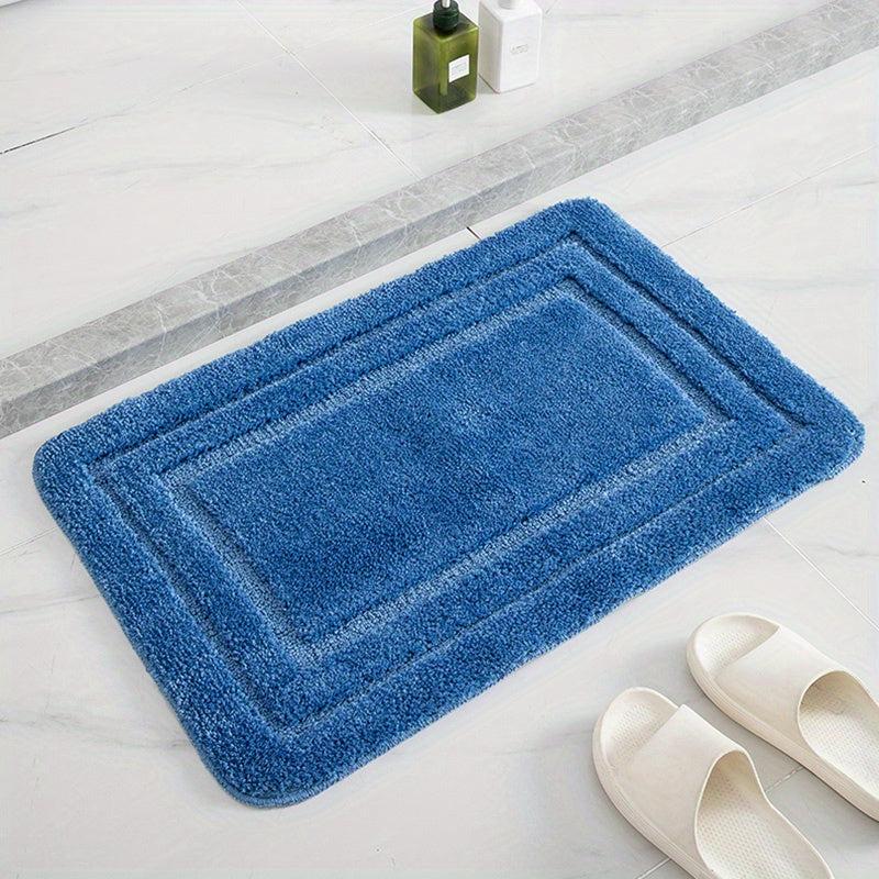 Absorbent Non Slip Plush Doorway Floor Mat for Home Decoration