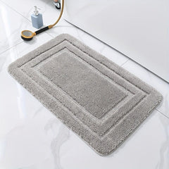 Absorbent Non Slip Plush Doorway Floor Mat for Home Decoration