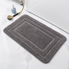 Absorbent Non Slip Plush Doorway Floor Mat for Home Decoration