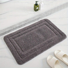 Absorbent Non Slip Plush Doorway Floor Mat for Home Decoration