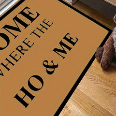 HOME Kitchen Rug Rubber Fabric Coffee Floor Mat Absorbent Non-slip Carpet