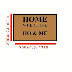 HOME Kitchen Rug Rubber Fabric Coffee Floor Mat Absorbent Non-slip Carpet