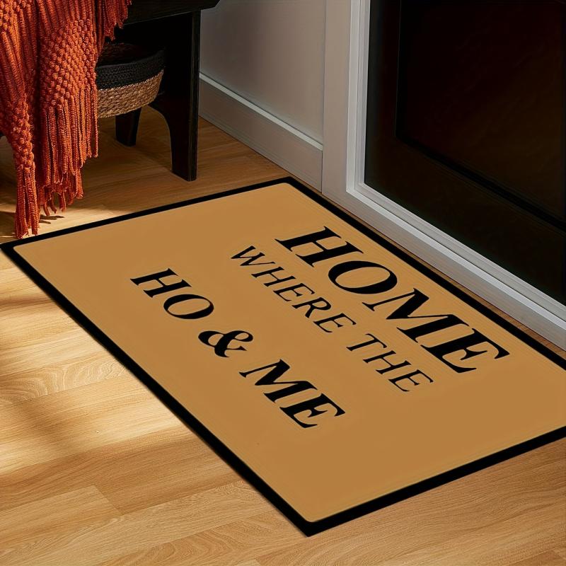 HOME Kitchen Rug Rubber Fabric Coffee Floor Mat Absorbent Non-slip Carpet