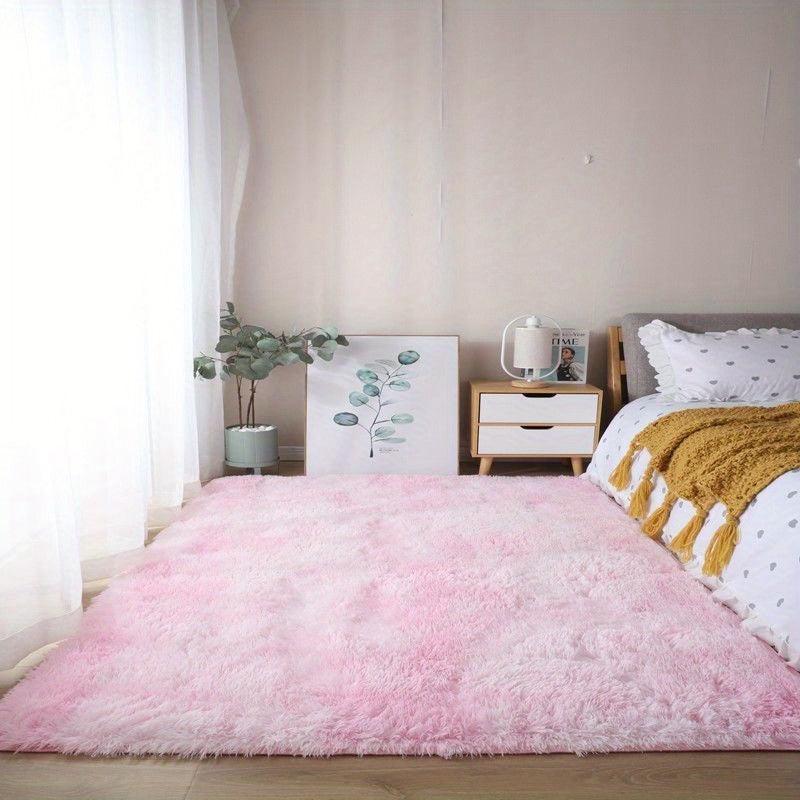 Fluffy Area Rug For Bedroom Soft Fuzzy Shaggy Rugs For Girls Bedroom