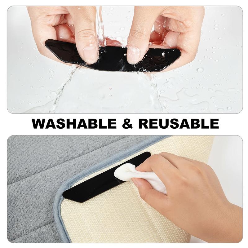 8pcs Carpet Rugs Tape Double Sided Non Slip Rug Pads