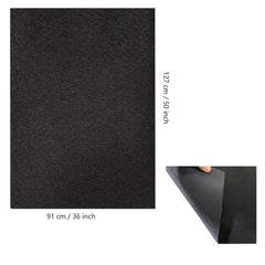 Waterproof BBQ Floor Mats, 91x127 cm, Outdoor Grill Mat 61x74 cm