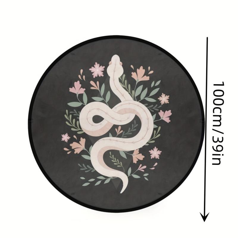 Non-Slip Round Area Rug Fluffy Floor Carpet Bedroom Living Room Bedside Rugs