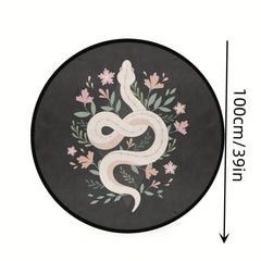 Non-Slip Round Area Rug Fluffy Floor Carpet Bedroom Living Room Bedside Rugs
