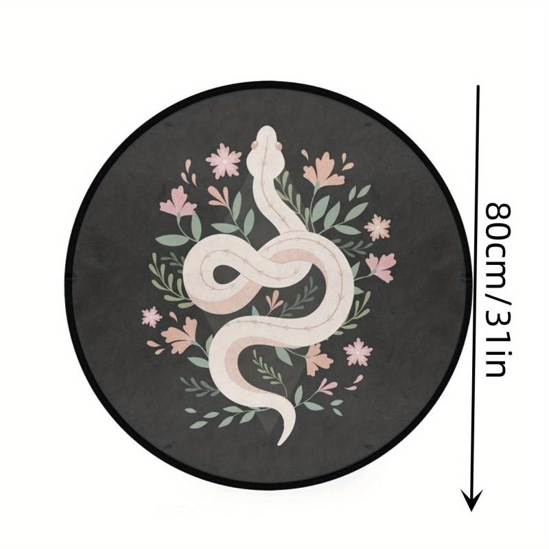 Non-Slip Round Area Rug Fluffy Floor Carpet Bedroom Living Room Bedside Rugs