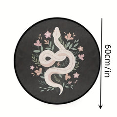 Non-Slip Round Area Rug Fluffy Floor Carpet Bedroom Living Room Bedside Rugs
