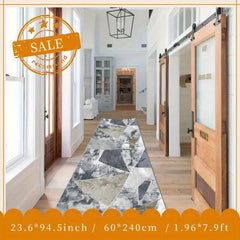 Soft Modern Abstract Area Rug with Anti Slip Backing