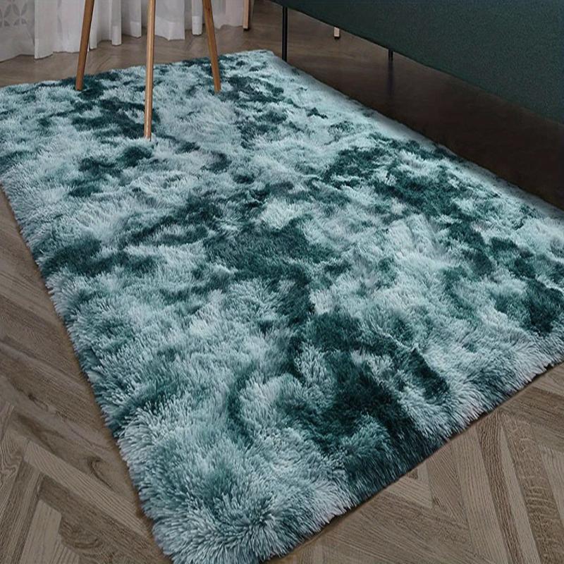 Tie dye Plush Carpet Soft Indoor Rectangular Carpet
