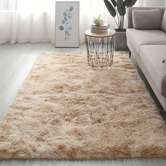 Tie dye Plush Carpet Soft Indoor Rectangular Carpet