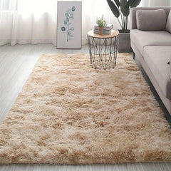 Tie dye Plush Carpet Soft Indoor Rectangular Carpet