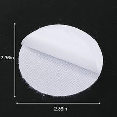 10pcs Non Slip Rug & Sofa Stickers Adhesive Hook & Loop Floor Stickers