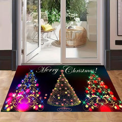 Christmas Doormats Floor Mats Anti Slip Christmas Welcome Floor Mats