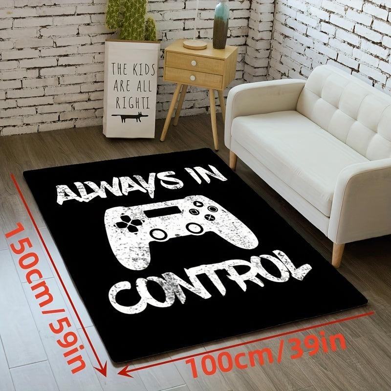 Non Slip Gaming Room Rug