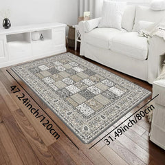 Boho Symmetrical Pattern Bathroom Rug Kitchen Floor Mat Bath Mat