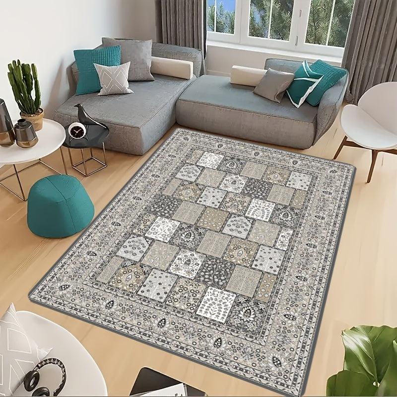Boho Symmetrical Pattern Bathroom Rug Kitchen Floor Mat Bath Mat