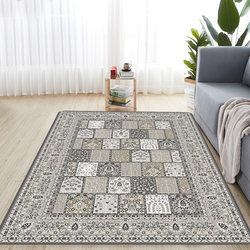 Boho Symmetrical Pattern Bathroom Rug Kitchen Floor Mat Bath Mat
